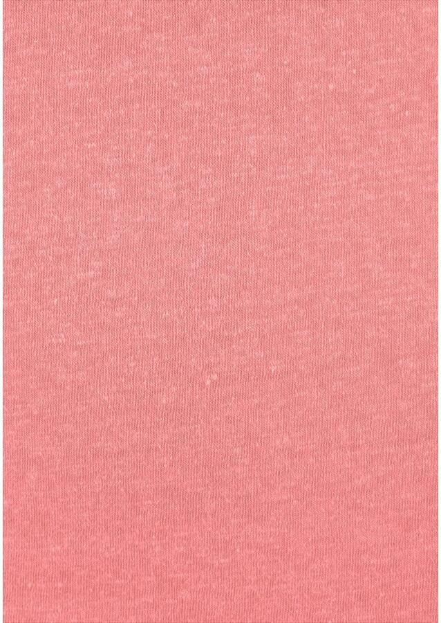 Venice Beach Strandshirt met logoprint van gemêleerde stof vintage look sportief-casual - Foto 3