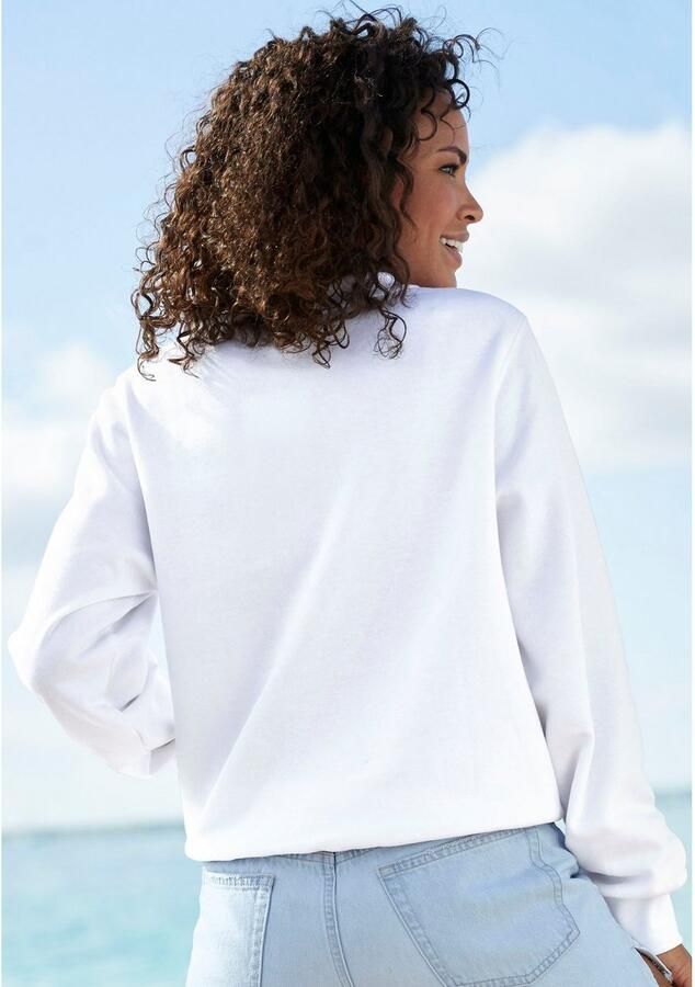 Venice Beach Sweatshirt met grote logo-borduurwerk sportief-casual - Foto 2