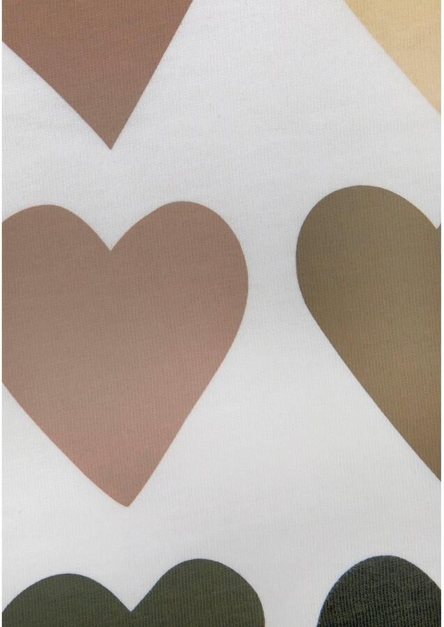 Venice Beach T-shirt met hartjes print katoenen shirt met korte mouwen basic - Foto 3