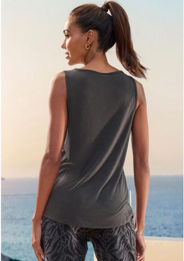 Venice Beach Tanktop met logoprint sporttop sportief chic - Foto 6