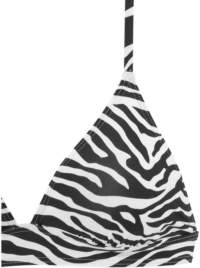 Venice Beach Triangel-bikinitop Fjella in tweekleurige animal-look - Foto 3