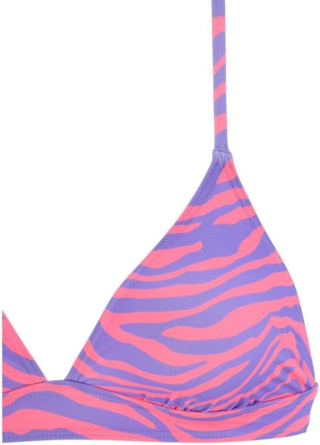 Venice Beach Triangel-bikinitop Fjella in tweekleurige animal-look - Foto 2