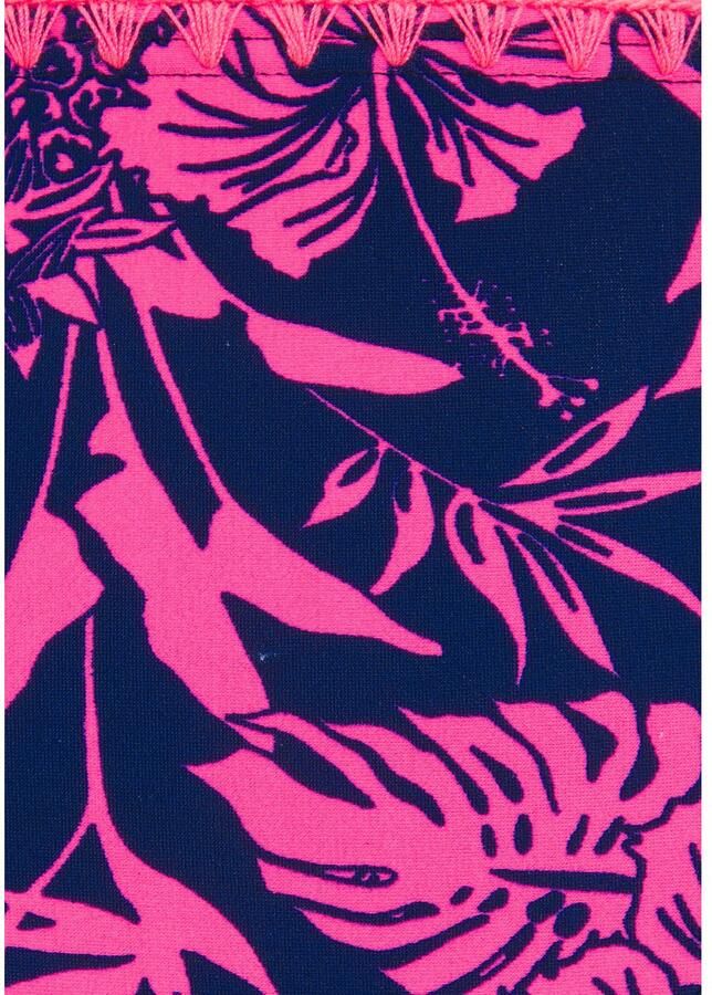 Venice Beach Triangelbikini Kensi met contrastkleurig gehaakt randje - Foto 2