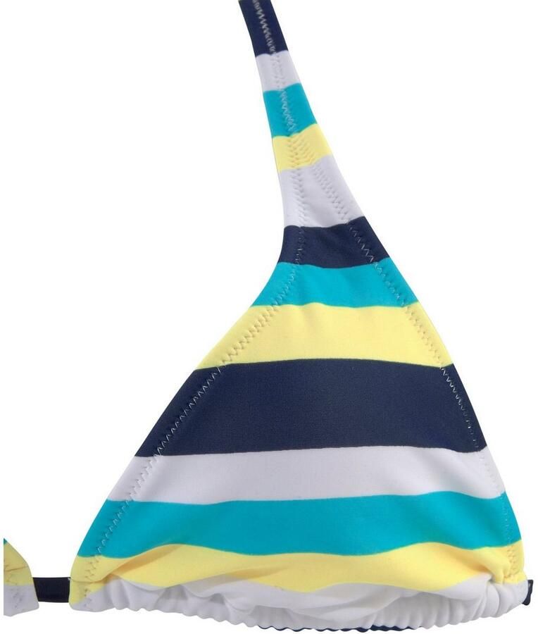 Venice Beach Triangelbikini met blokstrepen