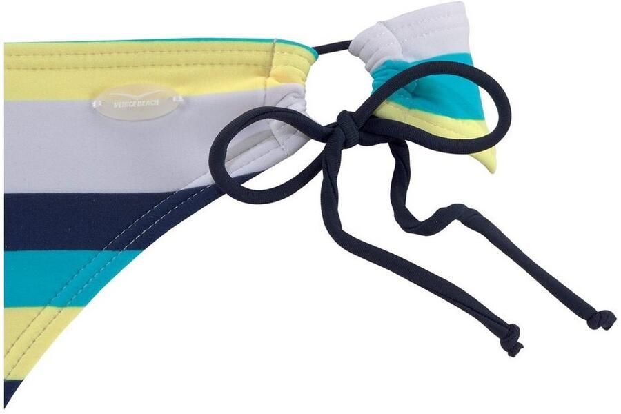 Venice Beach Triangelbikini met blokstrepen - Foto 4