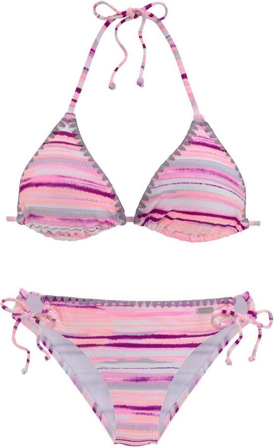 Venice Beach Triangelbikini met gehaakte randen bij de cup en broek - Foto 4