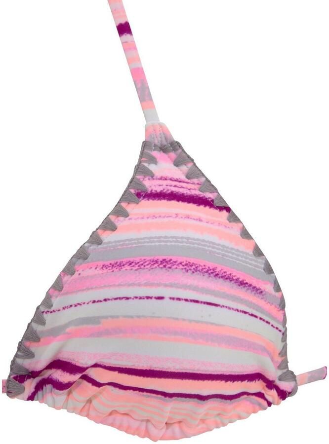 Venice Beach Triangelbikini met gehaakte randen bij de cup en broek