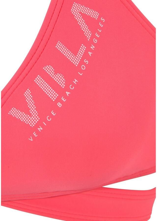 Venice Beach Triangelbikini met top in wikkel-look - Foto 3