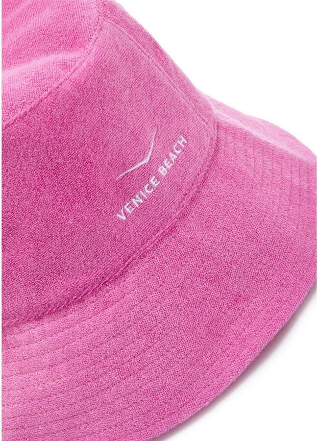 Venice Beach Vissershoed Bucket Hat Zomerhoed hoofddeksel van frotté