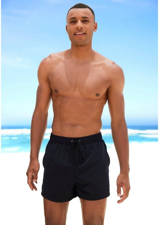 Venice Beach Zwemshort met groot merkopschrift - Foto 4