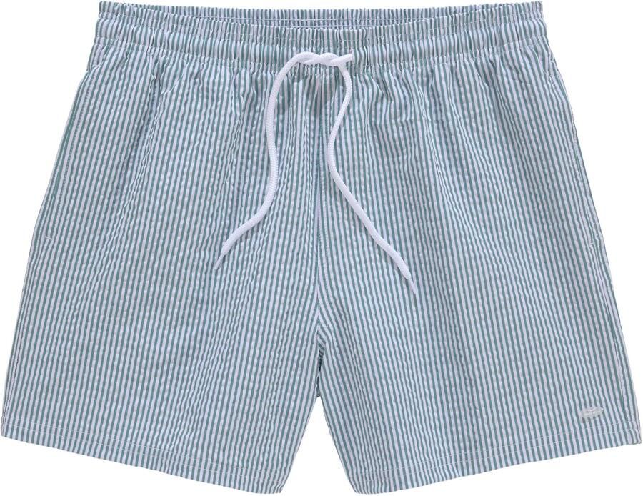 Venice Beach Zwemshort met seersucker-effect - Foto 3