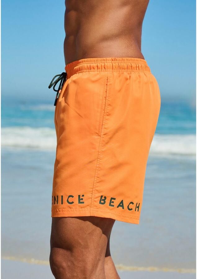 Venice Beach Zwemshort zij-instapzak met rits - Foto 4