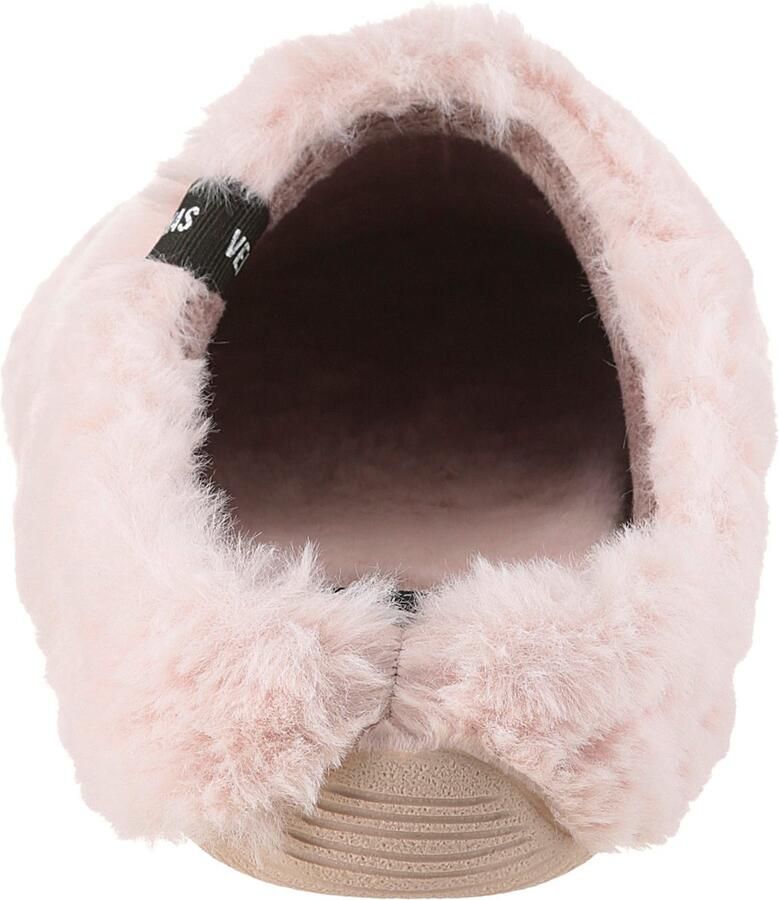 VERBENAS Pantoffels York Damara Huis-slipper clog slof pantoffel in knuffelige look