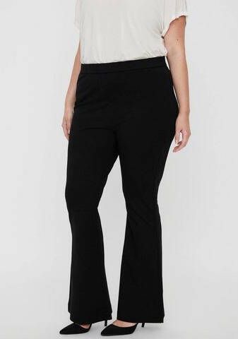 Vero Moda Curve Jerseybroek VMCKAMMA MW FLARED JERSEY PANT CUR NOOS - Foto 2