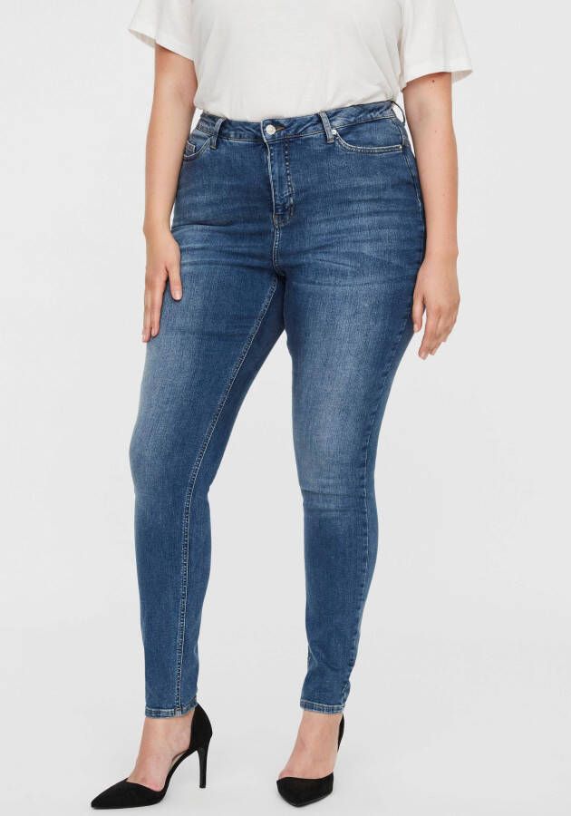 Vero Moda Curve Skinny fit jeans VMLORA HW SS MB WASH JEANS- K CUR NOOS