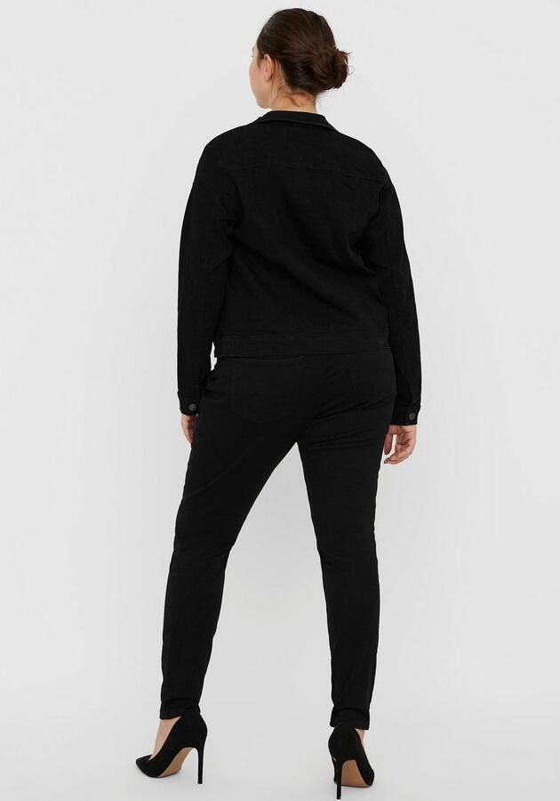 Vero Moda Curve Jeansjack VMRUNA LS SLIM DNM JCK MIX GA CUR NOOS - Foto 4