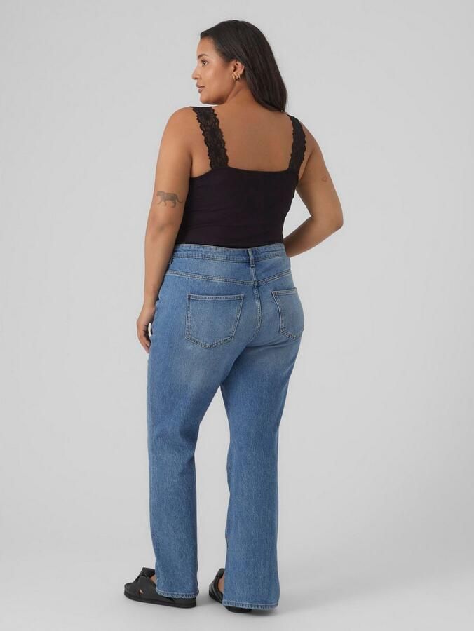 Vero Moda Curve Kanten top VMCROSA SL TOP JRS NOOS CUR - Foto 3