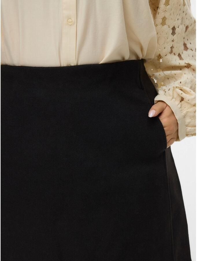 Vero Moda Curve Minirok VMCFORTUNEALLISON SHORT SKIRT GA CUR NOO - Foto 3
