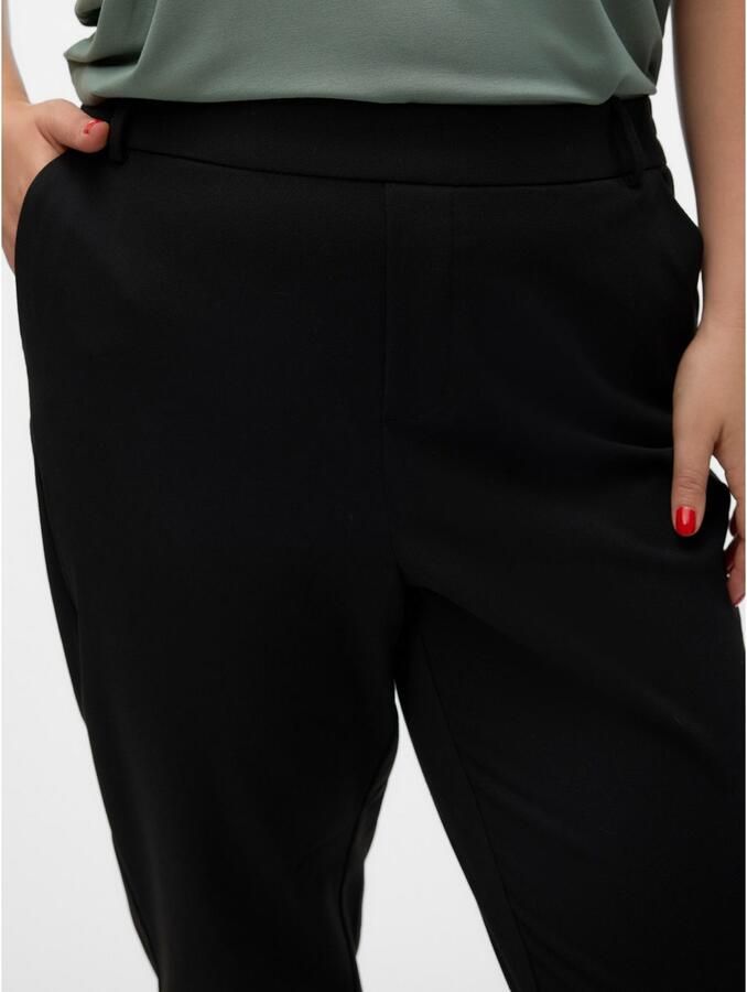 Vero Moda Curve Pantalon VMCMAYA MW LOOSE SOLID PANT CUR NOOS - Foto 5
