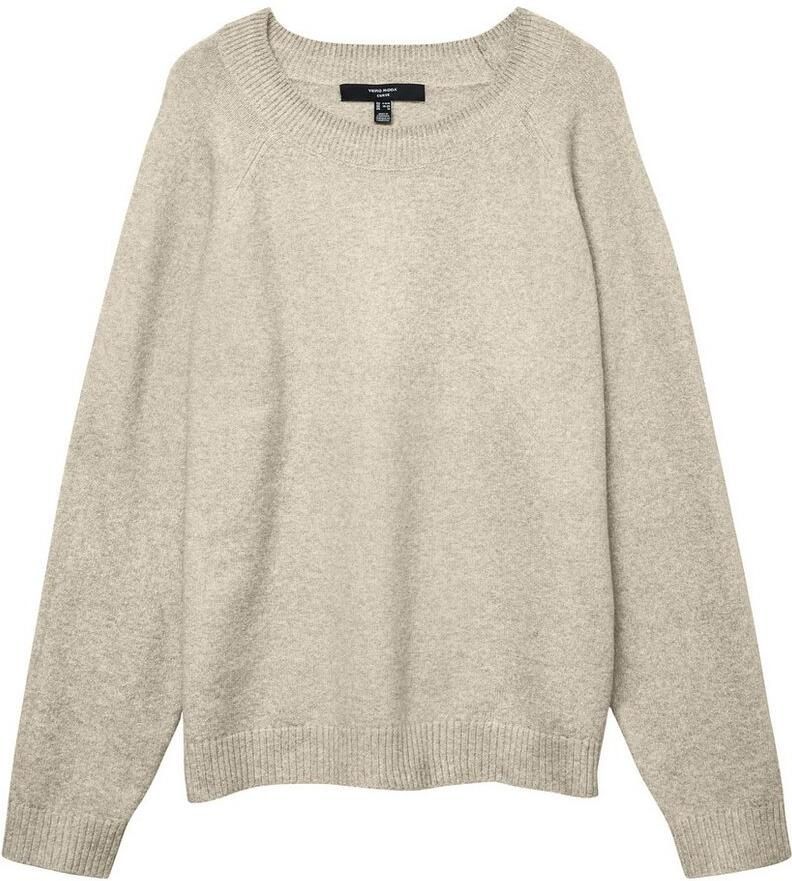 Vero Moda Curve Trui met ronde hals VMCDOFFY LS O-NECK BLOUSE GA NOOS CUR