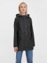 Vero Moda Parka voor dames Vmmalou Coated Zwart Dames - Thumbnail 1