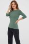Vero Moda Shirt met 3 4 mouwen VMPANDA MODAL 3 4 TOP JRS NOOS - Thumbnail 1