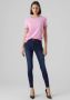 Vero Moda Regular fit T-shirt van puur katoen model 'PAULA' - Thumbnail 1