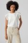 Vero Moda Regular fit T-shirt met ajourpatroon model 'TASSA' - Thumbnail 1