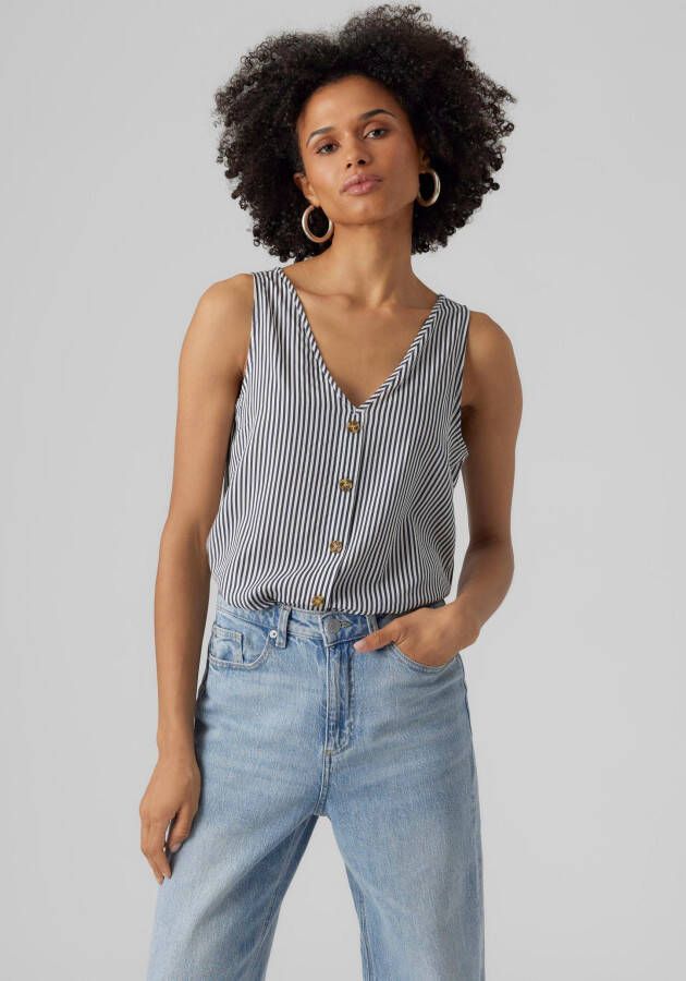 Vero Moda Shirttop ook met v-hals op de rug