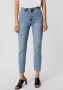 Vero Moda Lichtblauwe Denim Hoge Taille Rechte Snit Jeans Blue Dames - Thumbnail 1