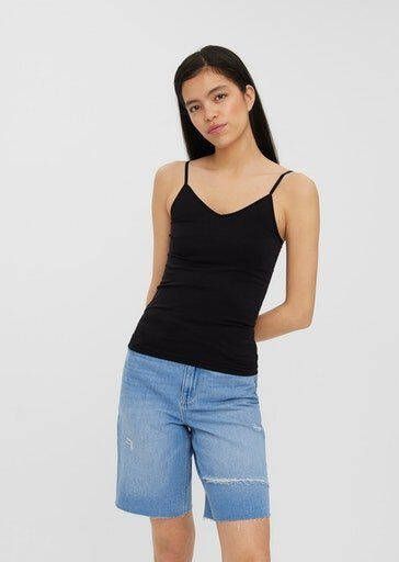 Vero Moda Top met spaghettibandjes VMJACKIE SEAMLESS TOP GA NOOS