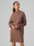 Vero Moda Gebreide jurk VMNANCY LS FUNNELNECK DRESS GA NOOS - Thumbnail 2