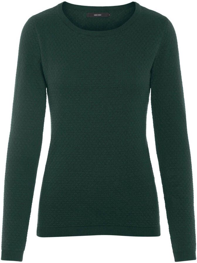 Vero Moda Trui met ronde hals VMCARE STRUCTURE LS O-NECK BLOUSE