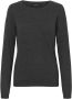 Vero Moda Trui met ronde hals VMCARE STRUCTURE LS O-NECK BLOUSE - Thumbnail 2