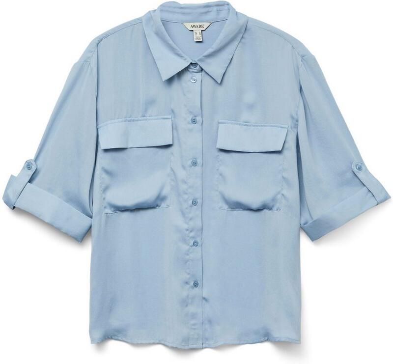 Vero Moda Blouse met korte mouwen VMFABIANA 3 4 SHIRT VMA NOOS - Foto 5