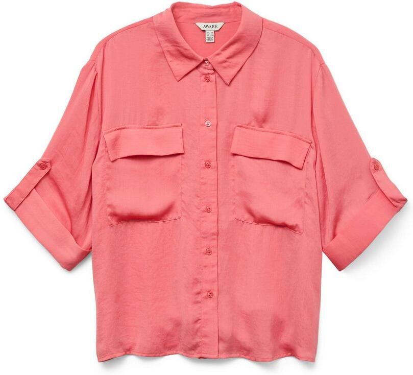 Vero Moda Blouse met korte mouwen VMFABIANA 3 4 SHIRT VMA NOOS - Foto 5