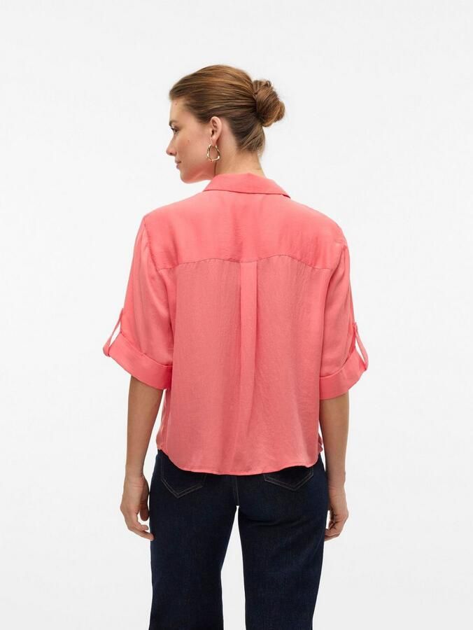 Vero Moda Blouse met korte mouwen VMFABIANA 3 4 SHIRT VMA NOOS - Foto 2