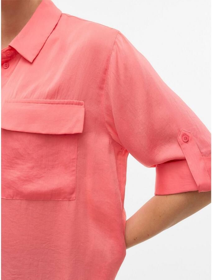 Vero Moda Blouse met korte mouwen VMFABIANA 3 4 SHIRT VMA NOOS