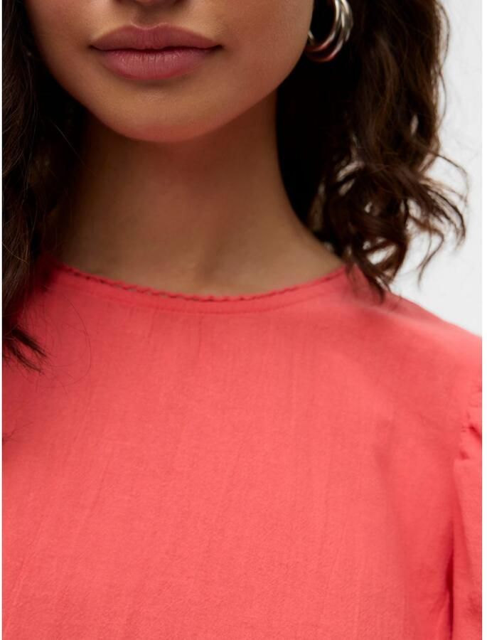 Vero Moda Blouse met korte mouwen VMPRETTY SS TOP WVN GA NOOS - Foto 2