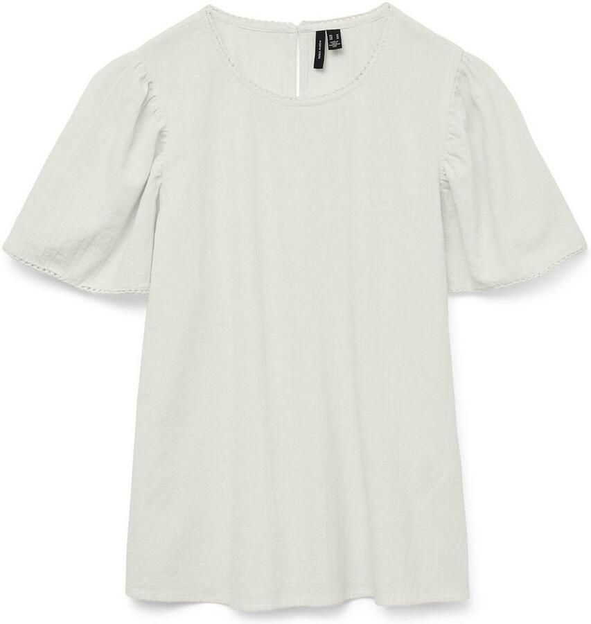Vero Moda Regular fit blouseshirt van puur katoen model 'PRETTY'