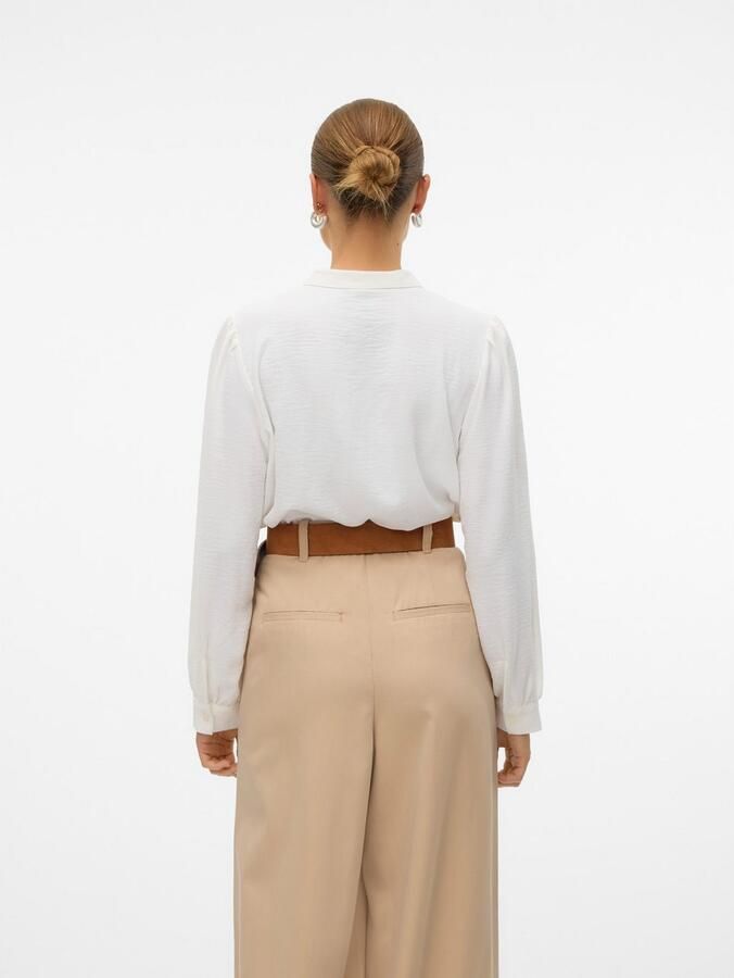 Vero Moda Blouse met lange mouwen VMEMMA LS LACE SHIRT WVN GA NOOS - Foto 7