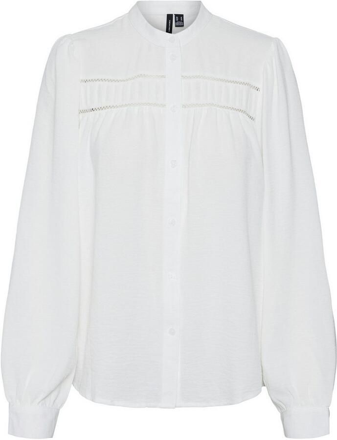 Vero Moda Blouse met lange mouwen VMEMMA LS LACE SHIRT WVN GA NOOS - Foto 2