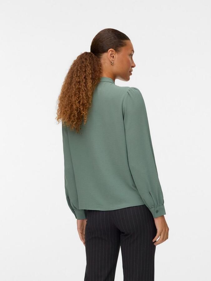 Vero Moda Blouse met lange mouwen VMEMMA LS LACE SHIRT WVN GA NOOS