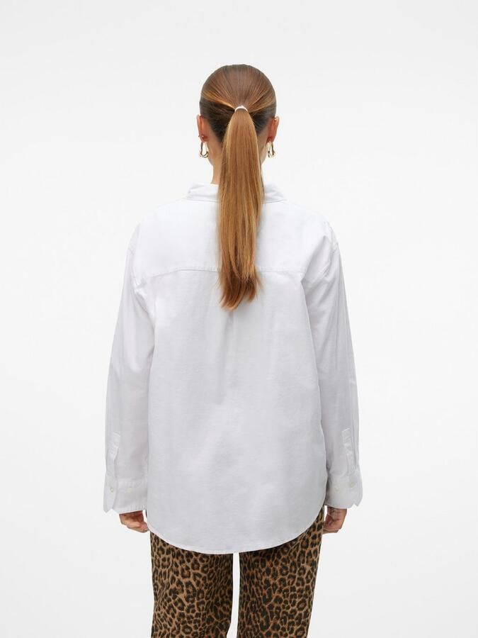 Vero Moda Blouse met lange mouwen VMIDA OXFORD SHIRT WVN GA NOOS - Foto 6