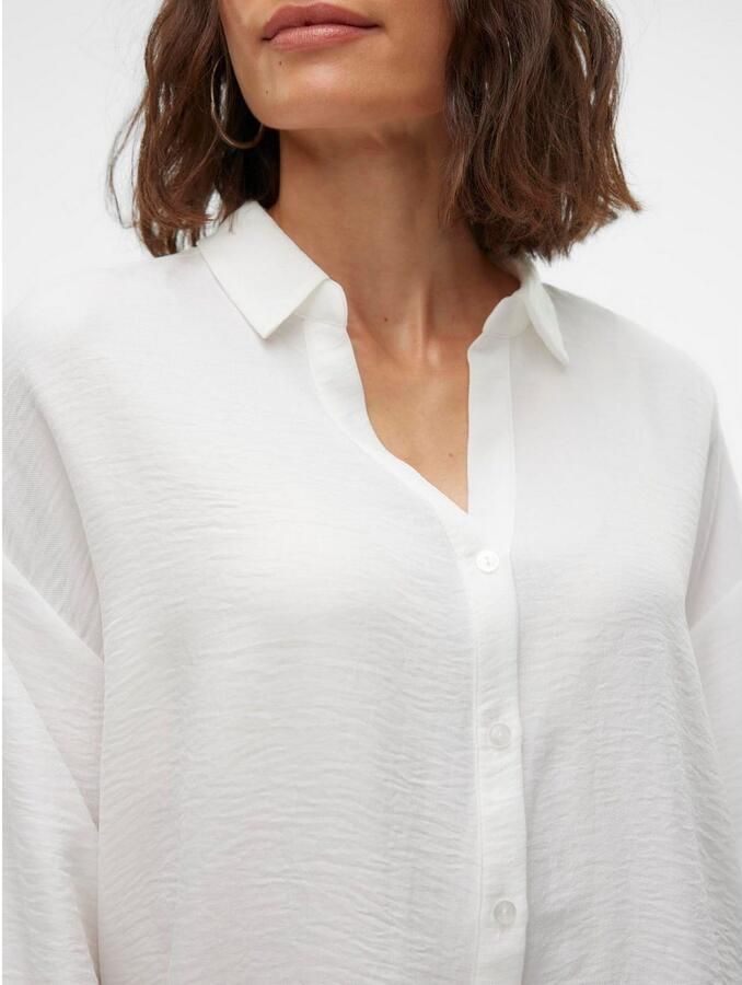 Vero Moda Blouse met lange mouwen VMMELANEY QUEENY LS SHIRT WVN NOOS - Foto 2