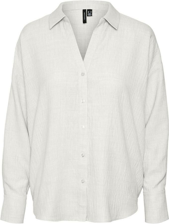 Vero Moda Blouse met lange mouwen VMMELANEY QUEENY LS SHIRT WVN NOOS