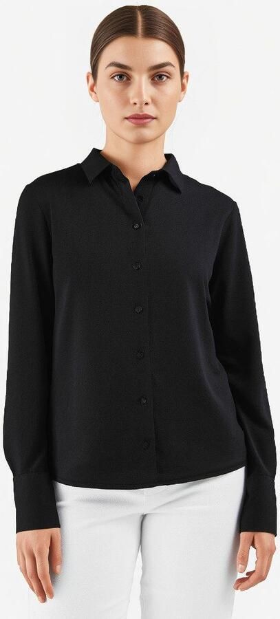 Vero Moda Blouse met lange mouwen VMMERLE LS SHIRT WVN GA NOOS - Foto 5