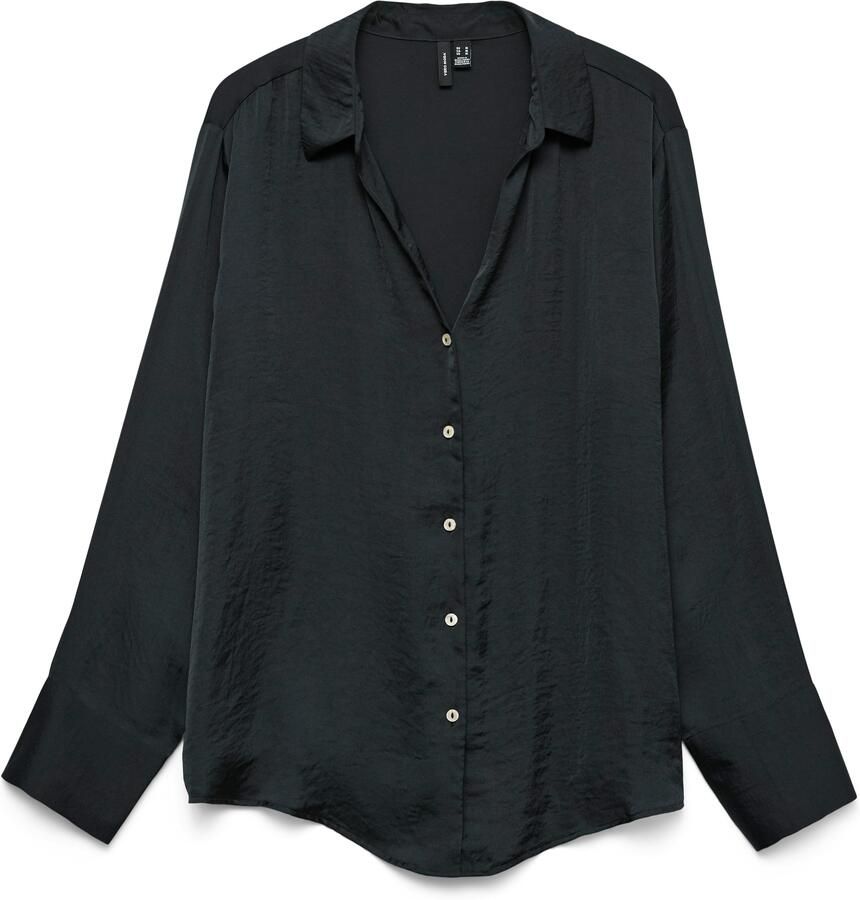 Vero Moda Blouse met lange mouwen VMSOMMER LS SHIRT WVN GA NOOS - Foto 5