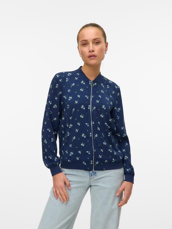 Vero Moda Blouson VMCOCO L S BOMBER AOP WVN NOOS - Foto 6