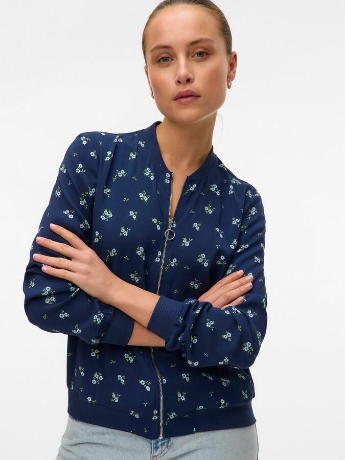 Vero Moda Blouson VMCOCO L S BOMBER AOP WVN NOOS - Foto 4
